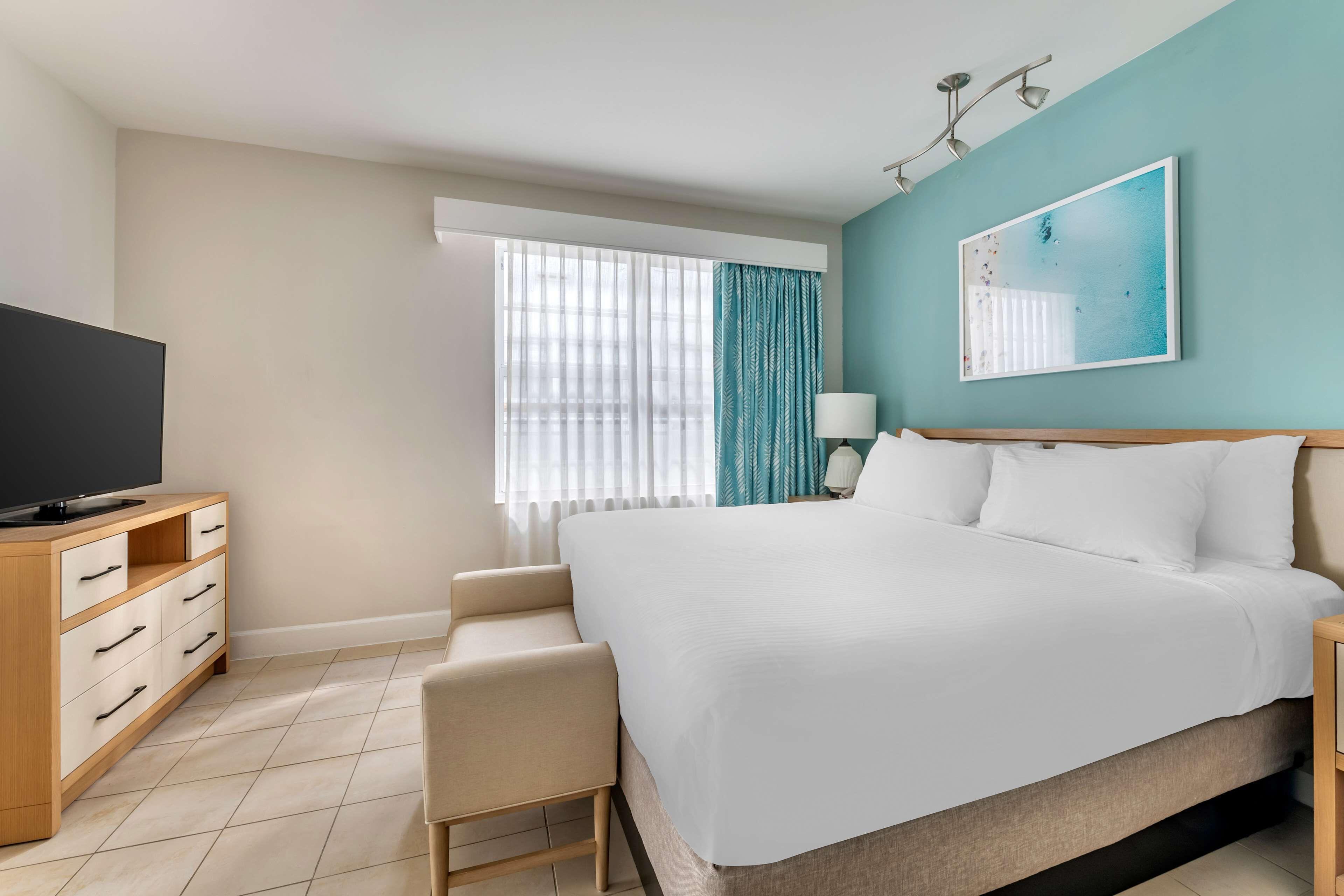 One-Bedroom King Suite Sofa Bed Ocean View