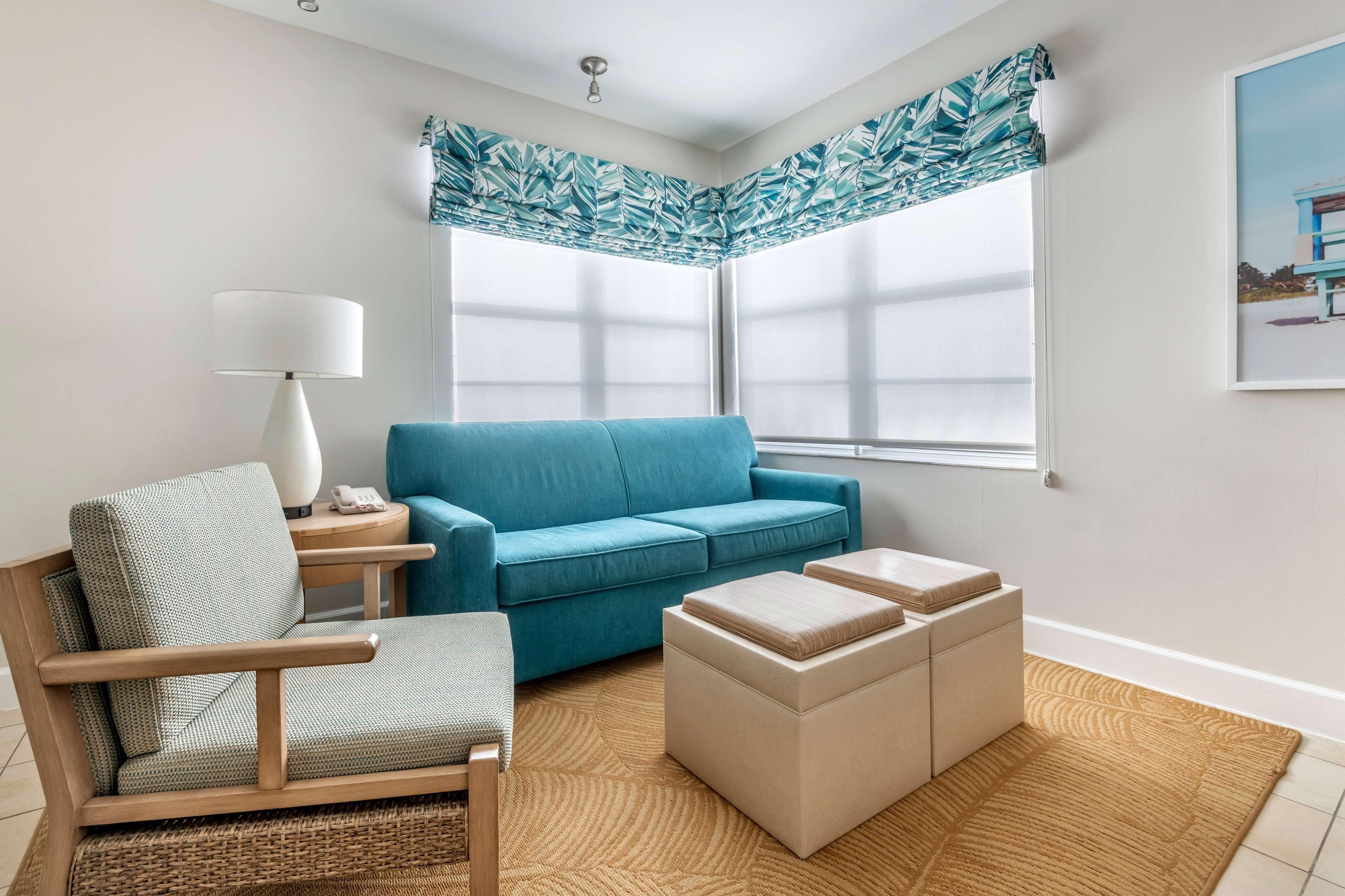 One-Bedroom King Suite Sofa Bed Ocean View